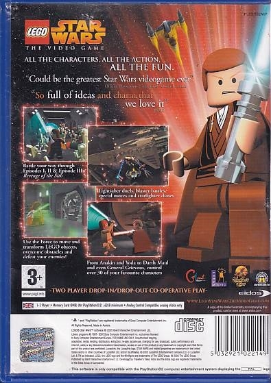 LEGO Star Wars The Video Game - PS2 (B Grade) (Genbrug)